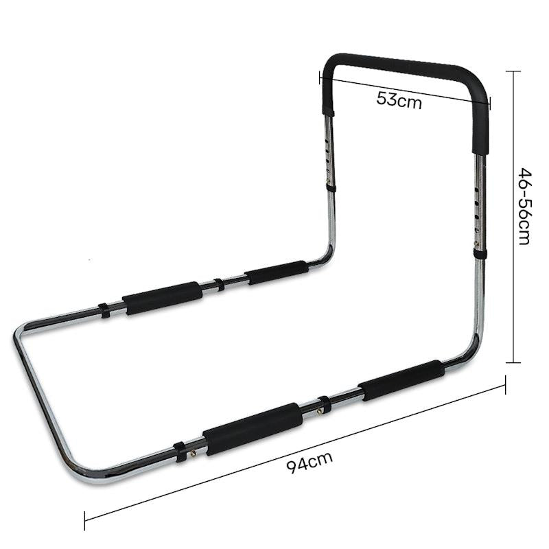 Load image into Gallery viewer, Equipmed Bed Assist Adjustable Hand Rail Support Aid 125Kg Max Capacity 1Unit
