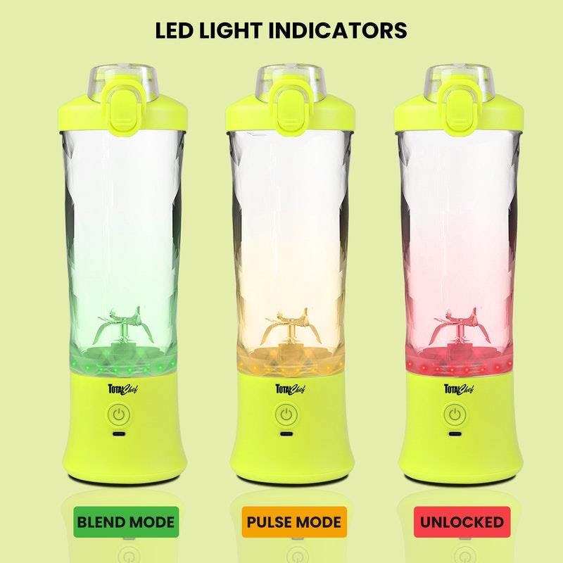 Load image into Gallery viewer, Total Chef Portable Blender, 600 ml Yellow
