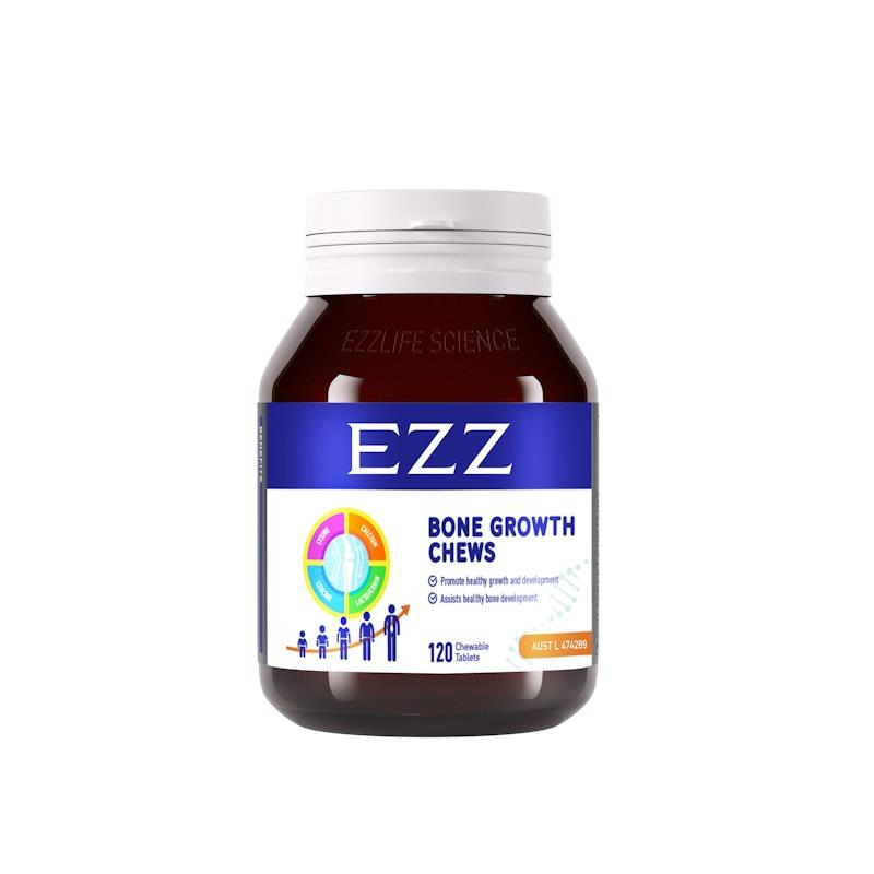 Load image into Gallery viewer, EZZ Bone Growth Chews 120Tablets
