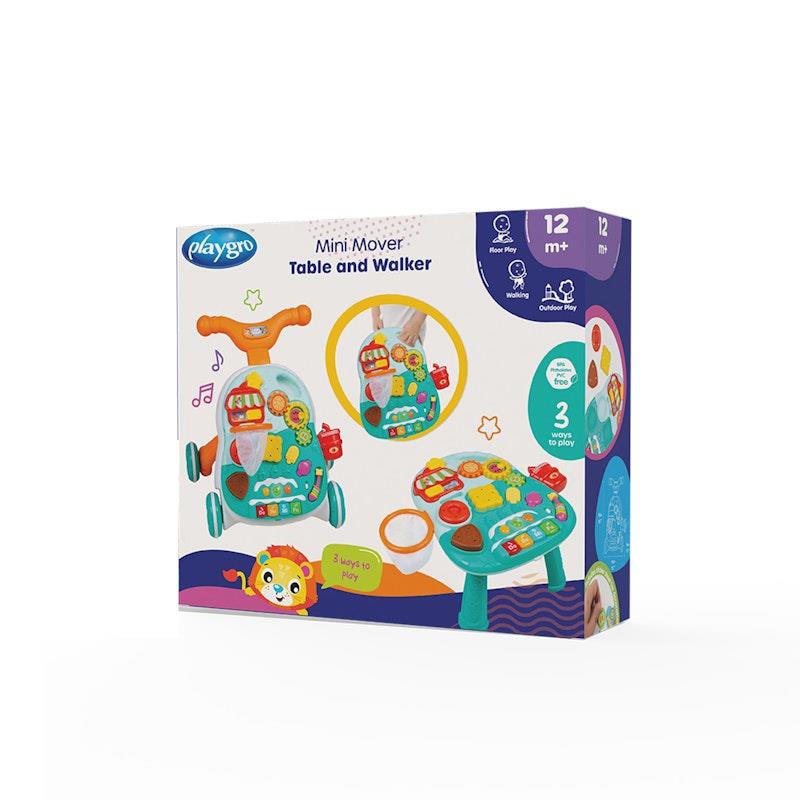 Load image into Gallery viewer, Playgro Mini Mover Table and Walker 1 Piece
