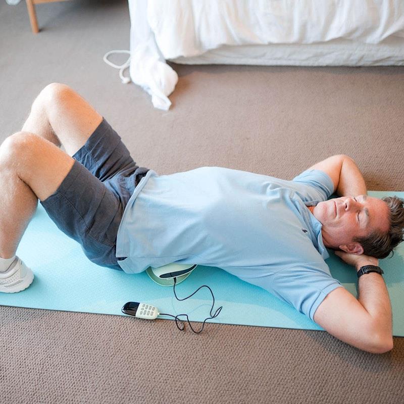 Load image into Gallery viewer, Caremax Heated Lumbar Traction Back Massager &amp; Stretcher 1Unit
