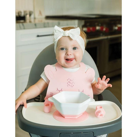 Tiny Twinkle "Grow with Me" Feeding Set Rose