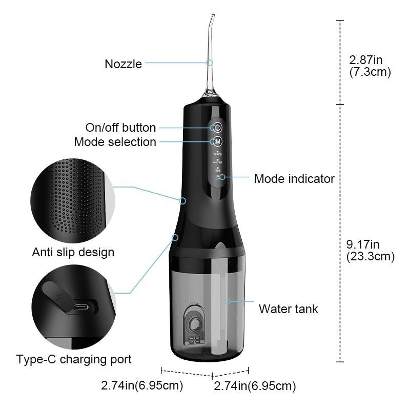 Load image into Gallery viewer, Eevee Electric Water Flosser Portable Oral Cleaner 1Pack
