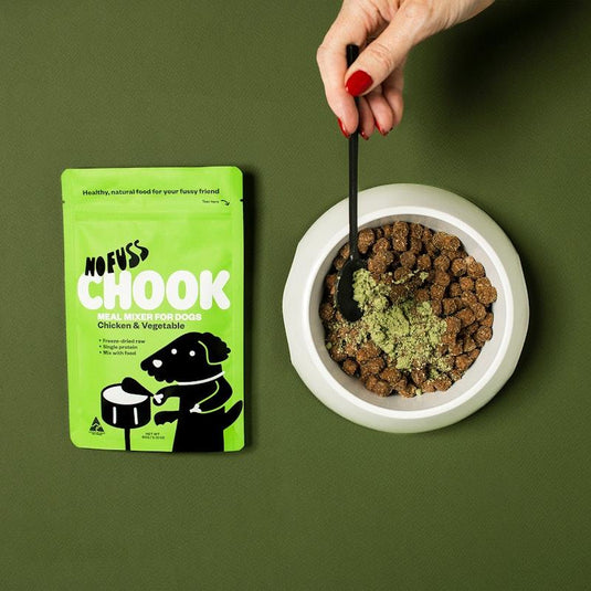 No Fuss Chook & Vegetables Meal Mixer Dog Food 60g