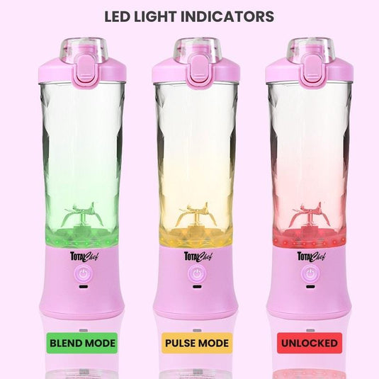 Total Chef Portable Blender, 600 ml Lilac