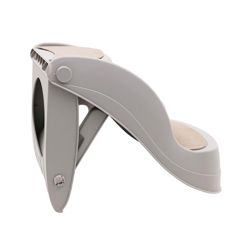 Load image into Gallery viewer, Furtastic 38cm Foldable Pet Stairs Ramp Grey
