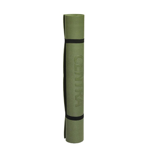 Centra Yoga Mat Non Slip 5mm Exercise Padded Fitness Sports Workout Mat - Green 1pc