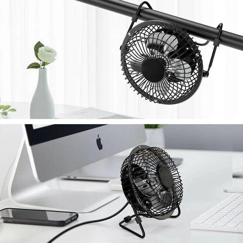 Load image into Gallery viewer, Living Today 360 Degree Tilt Adjustable USB Portable Mini Desk Fan 1Unit
