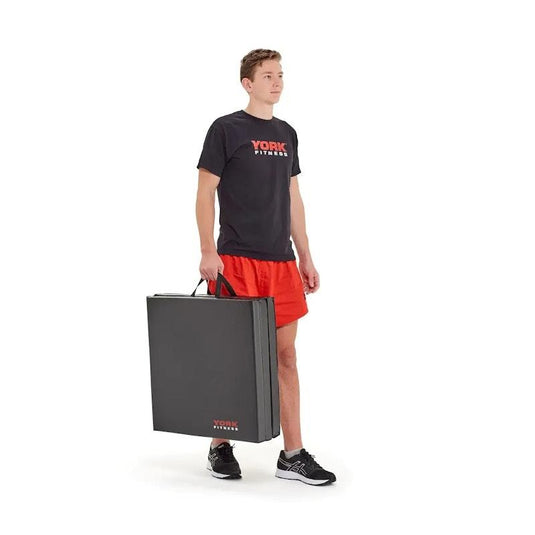 York Tri-Folding Exercise Mat One Size