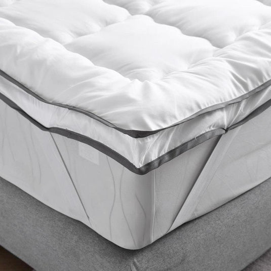 DreamZ Bedding Luxury Pillowtop Mattress Topper Mat Pad Protector Cover Queen Size