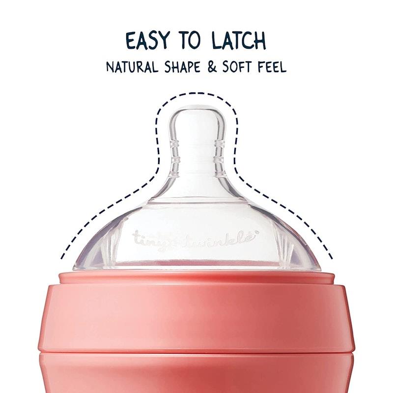 Load image into Gallery viewer, Tiny Twinkle - Silicone Baby Bottle Nipple 2Pack Medium Flow
