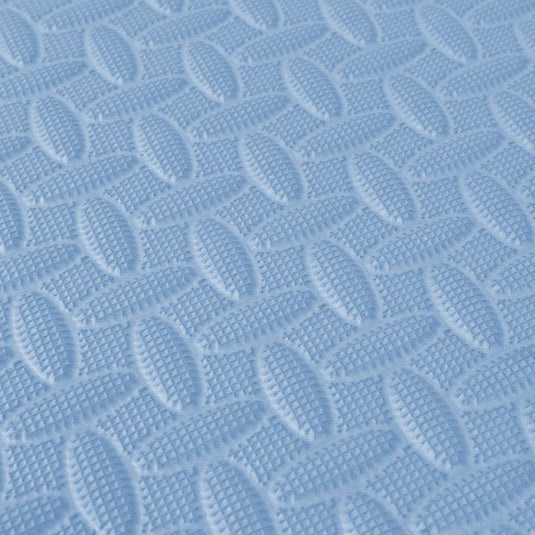 BoPeep EVA Foam Kids Play Mat Floor Baby Crawling Interlocking Waterproof Carpet Blue 4Pack