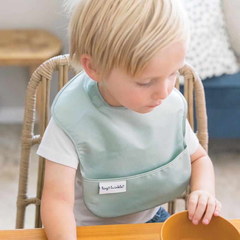 Load image into Gallery viewer, Tiny Twinkle - Mess-proof Easy Bib 5 Pack Boy Set 1
