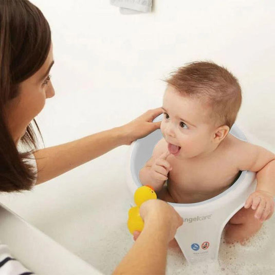 Angelcare Baby Bath Soft Touch Ring Seat Grey