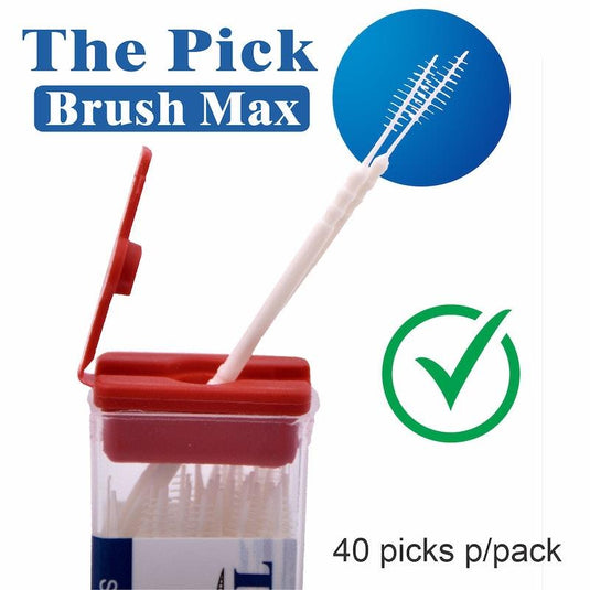The Pick Brush Max 3 PK Blister Card (3 PACK) Bundle