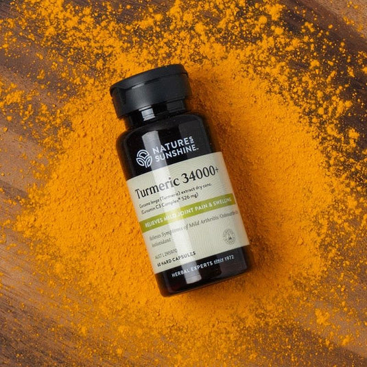 Nature's Sunshine Turmeric 34000+, 60 Capsules 1unit