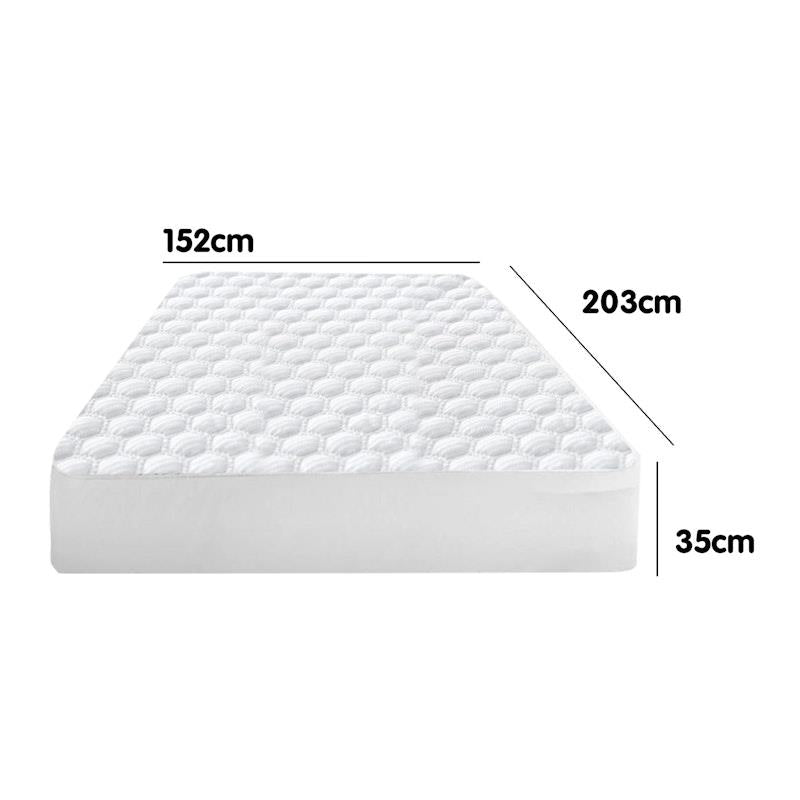 Load image into Gallery viewer, Laura Hill Coolmax Mattress Protector Queen
