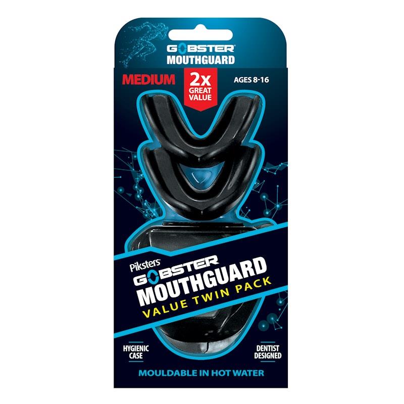 Load image into Gallery viewer, Piksters Gobster Mouthguard (with case) Medium 2pk
