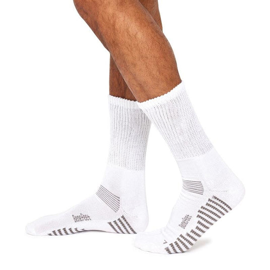Benefeet 10 pairs of Men's Bamboo Socks - White Size 11-14