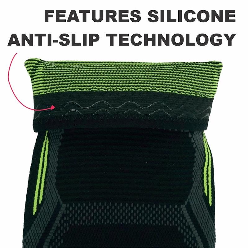 Load image into Gallery viewer, BodyAssist Contoured 4-Way Sports Elastic Knee Sleeve x 2 Bundle Small

