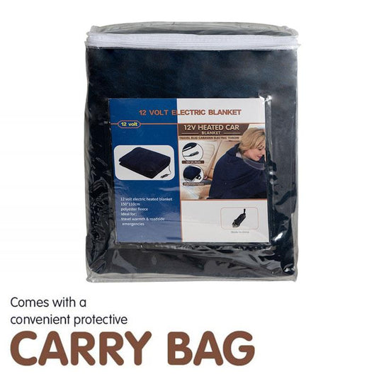 Laura Hill Heated Electric Car Blanket Blue