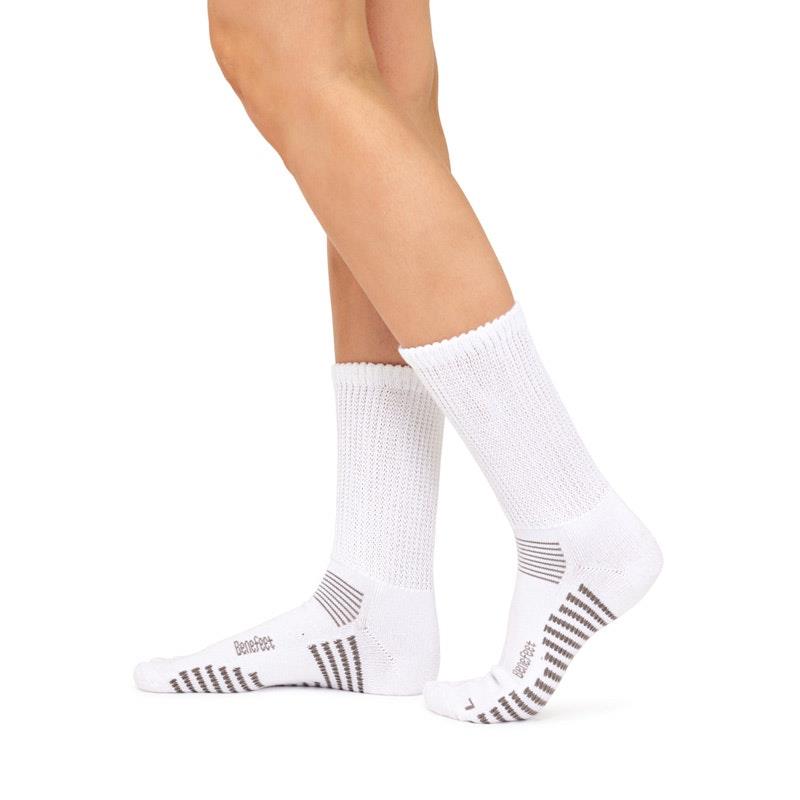 Load image into Gallery viewer, Benefeet 10 pairs of Women's Bamboo Socks - White Size 2-8
