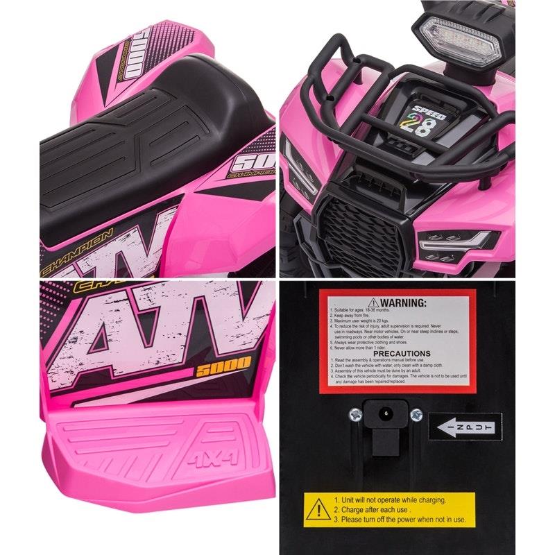 Load image into Gallery viewer, Mazam Ride On Car Electric ATV Bike Vehicle for Toddlers Kids Pink
