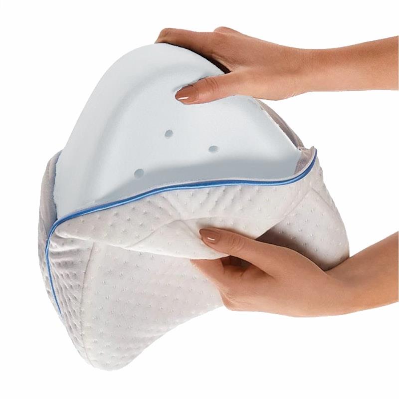 Load image into Gallery viewer, BodyAssist Comfort Leg Pillow &amp; Large Hot/Cold Gel Pack One Size
