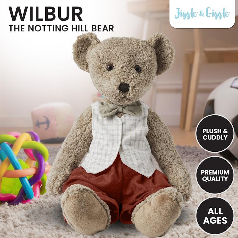 Load image into Gallery viewer, Jiggle &amp; Giggle Wilbur The Notting Hill Bear
