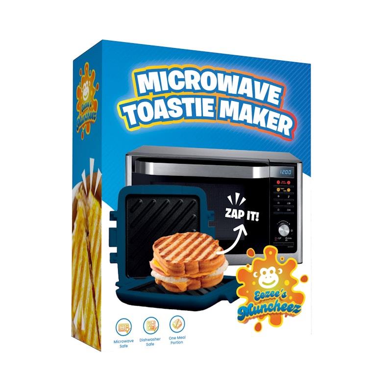 Load image into Gallery viewer, Laser Heatwave Tech Microwave Toastie Maker Navy Blue
