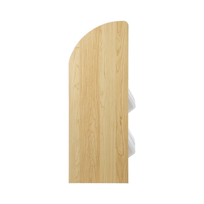 Load image into Gallery viewer, Oikiture Kids Bookshelf 4 Bins Toy Box Storage Organiser Display Shelf Natural &amp; White
