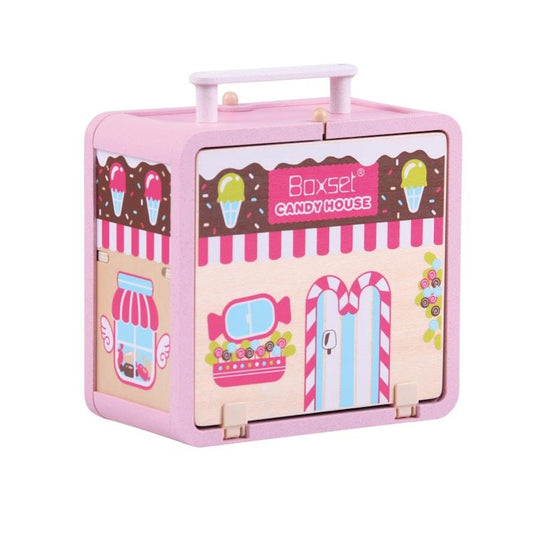 Riababy Wooden Candy House 1Unit