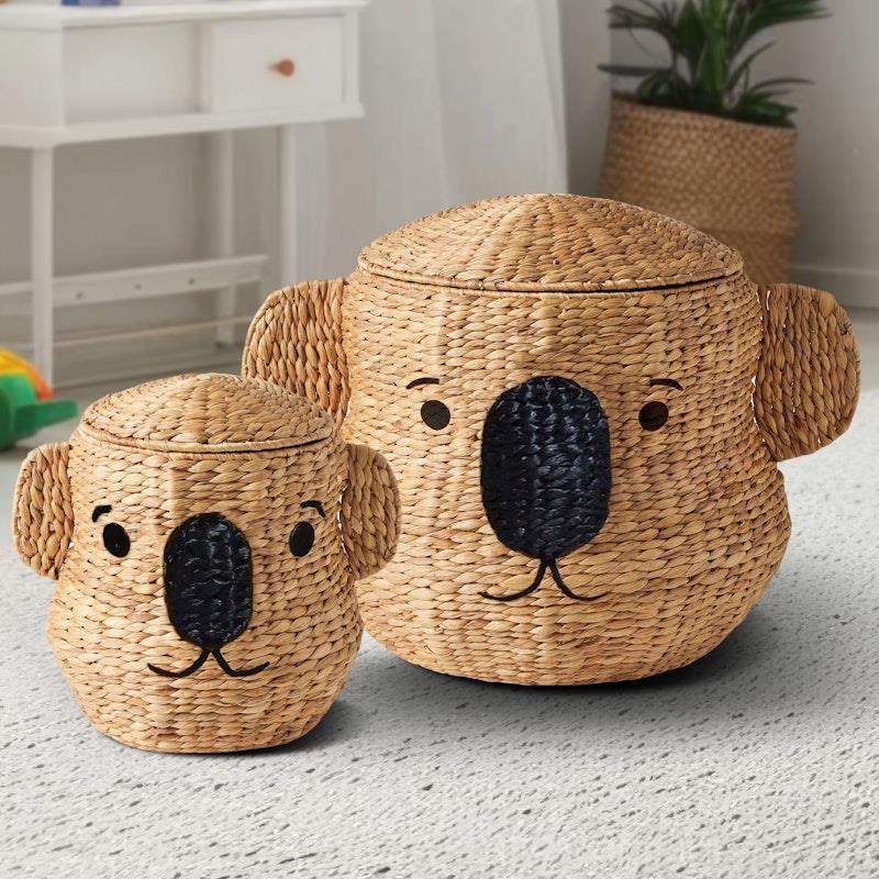 Load image into Gallery viewer, Jiggle &amp; Giggle Koala Basket Set of 2
