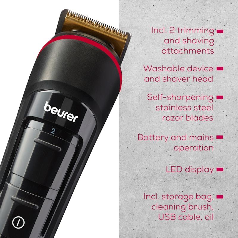 Load image into Gallery viewer, Beurer MN4X Beard Trimmer: Trimming &amp; Shaving 1unit
