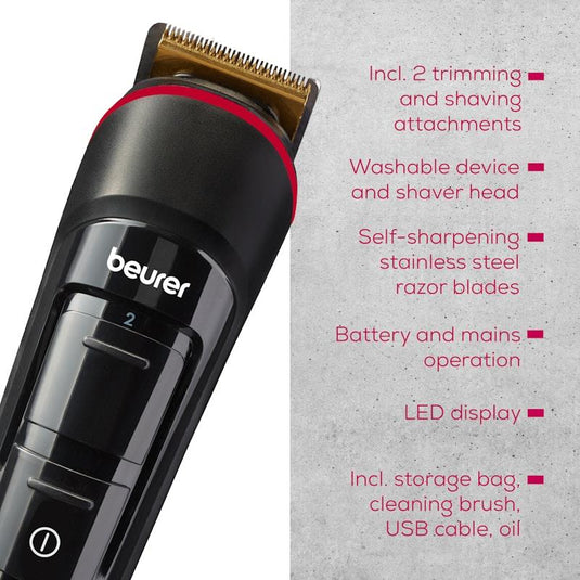 Beurer MN4X Beard Trimmer: Trimming & Shaving 1unit