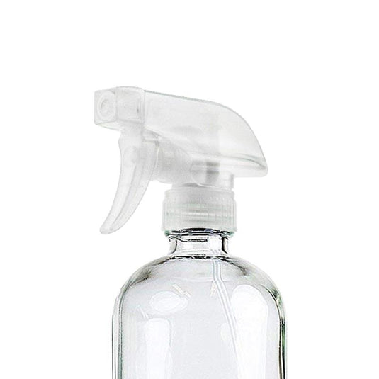 Traderight 4x 500ml Clear Glass Spray Bottles Trigger Water Sprayer Aromatherapy Dispenser Bundle