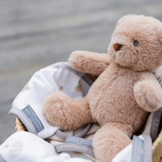 The Little Linen Company Plush Toy & Washers Nectar Bear