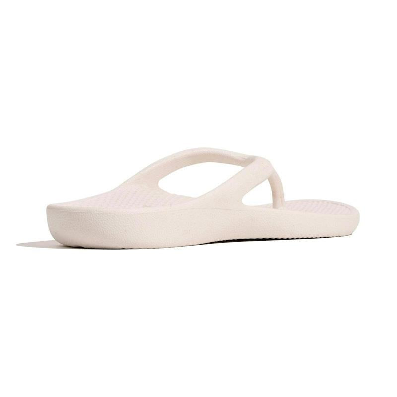 Load image into Gallery viewer, Archline Orthotic Foam Thongs Arch Support Flip Flops Orthopedic Rebound - White Euro Size 43
