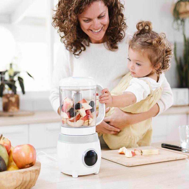 Load image into Gallery viewer, Cherub Baby Automatic Baby Food Maker Bundle - Dusty Rose &amp; Sand Pack
