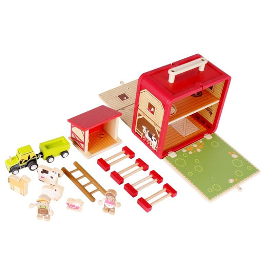 Riababy Wooden Farm House 1Unit