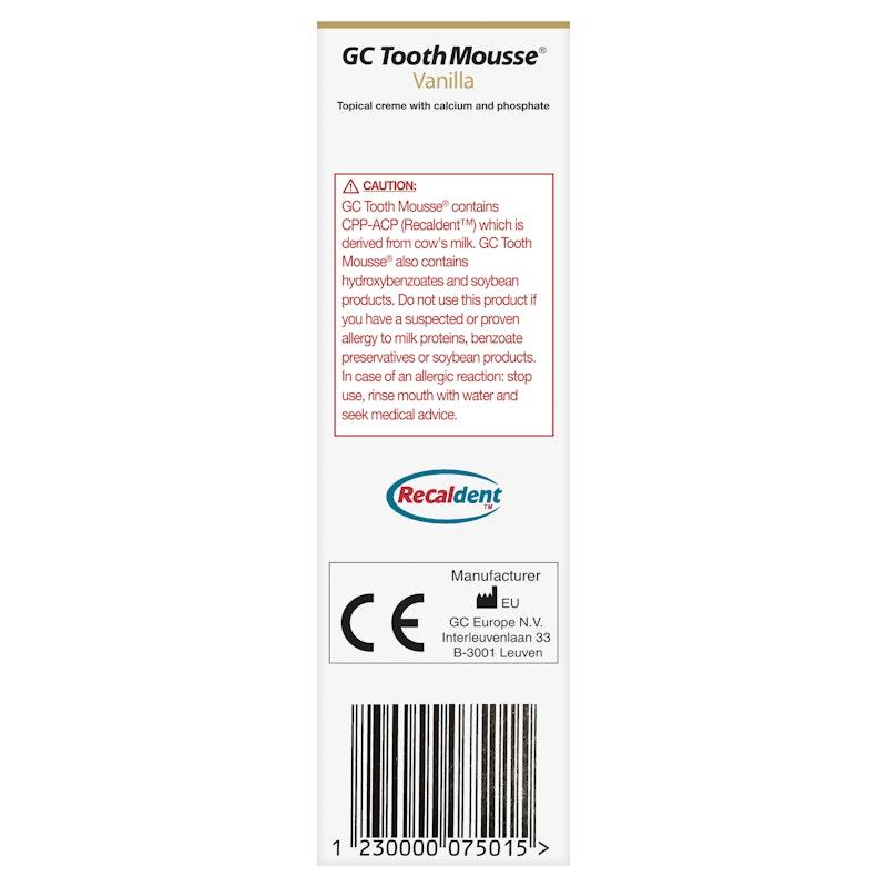 Load image into Gallery viewer, GC Tooth Mousse Vanilla 40g
