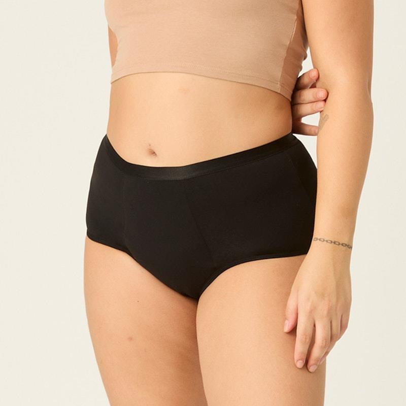 Load image into Gallery viewer, Modibodi Basic Women's Incontinence Brief Black Large
