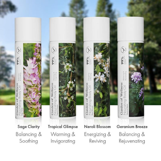 Garden of Wellness Nourishing Body Oil Geranium Breeze 120ml