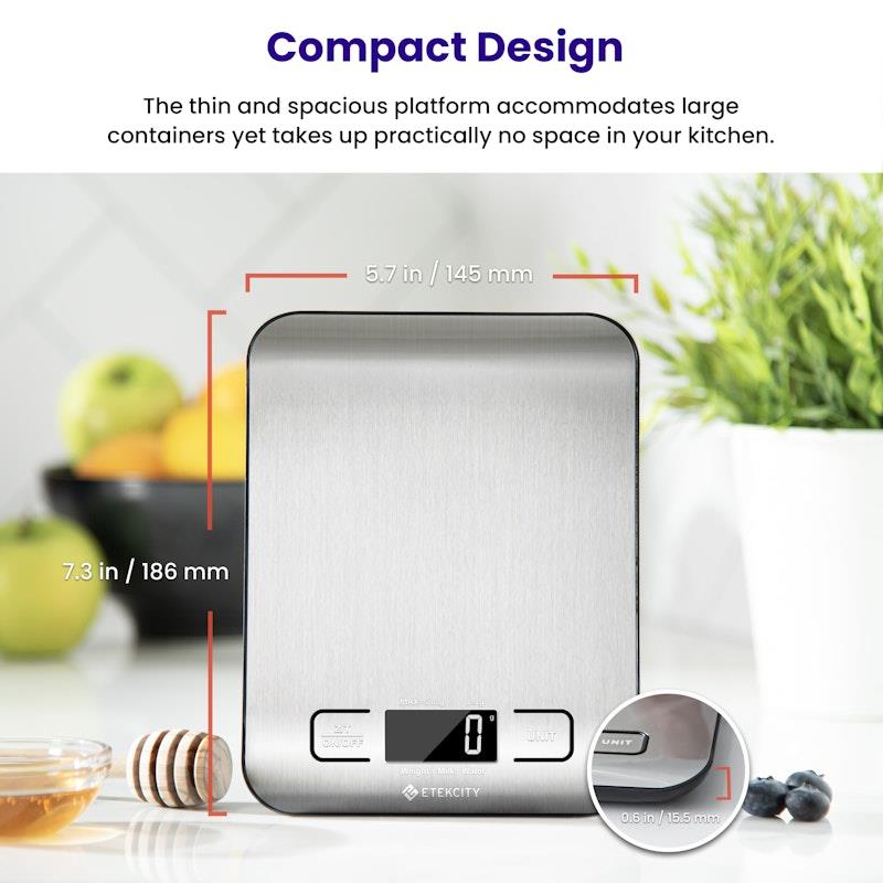 Load image into Gallery viewer, Etekcity Food Kitchen Scale - Small 1pc
