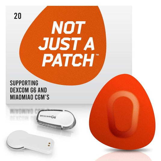 Not Just a Patch Dexcom G6 Patches - Black 20pk