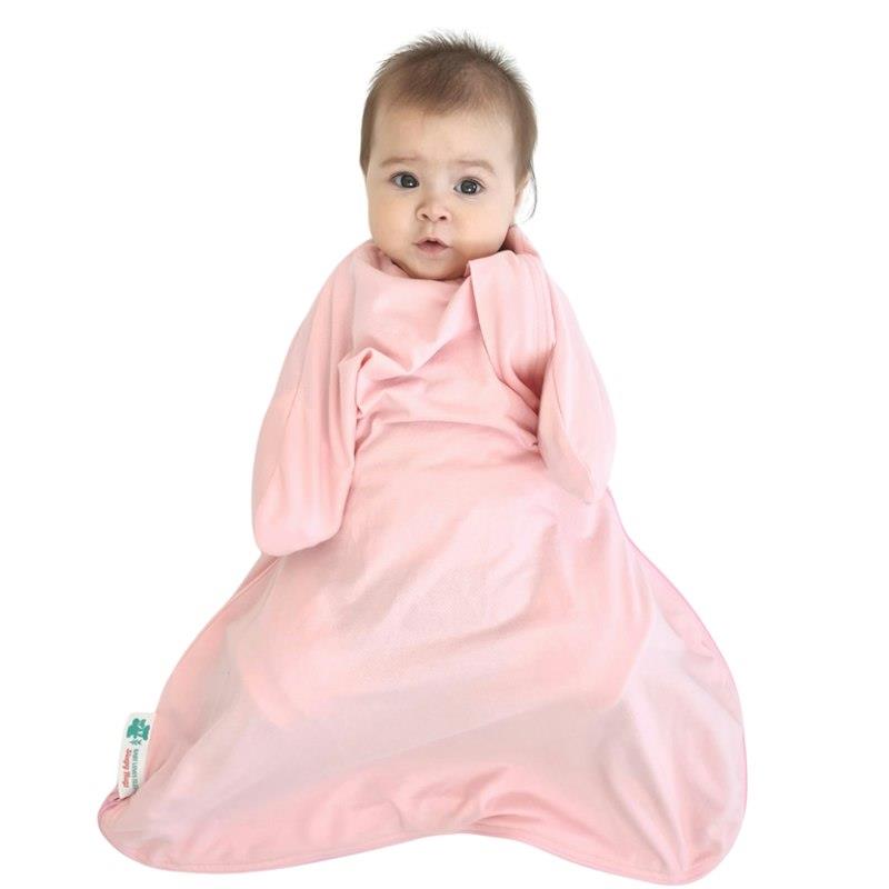 Load image into Gallery viewer, Baby Loves Sleep Sleepy Hugs 'Cool' Extra-Wide Sack - Candy Pink (Summer) 3-6M
