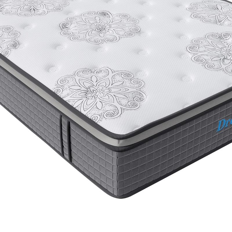 Load image into Gallery viewer, DreamZ Spring Mattress Bed Pocket Egg Crate Foam Medium Firm King
