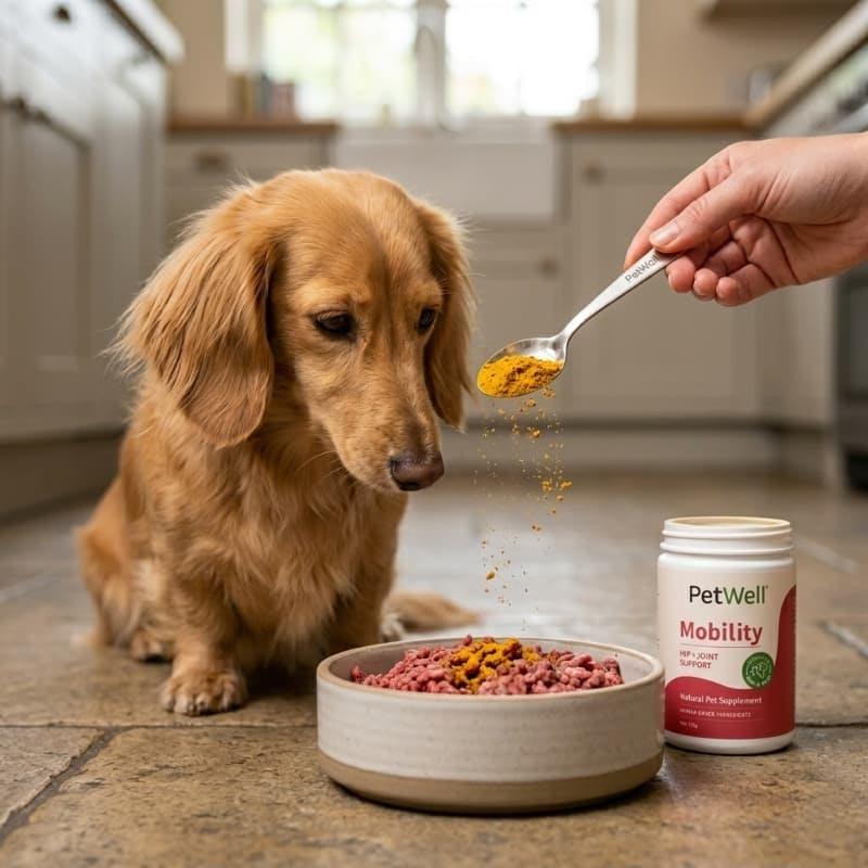 Load image into Gallery viewer, PetWell MOBILITY - Natural Joint Supplement for Dogs and Cats 125g
