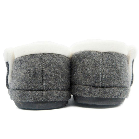 Archline Slippers Closed Back Arch Support Comfort Grey Marl Size 38