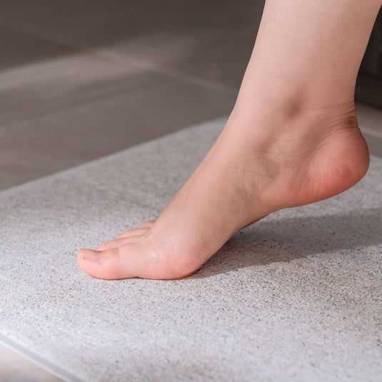 Living Today Non Slip Loofah Shower Mat 1pc